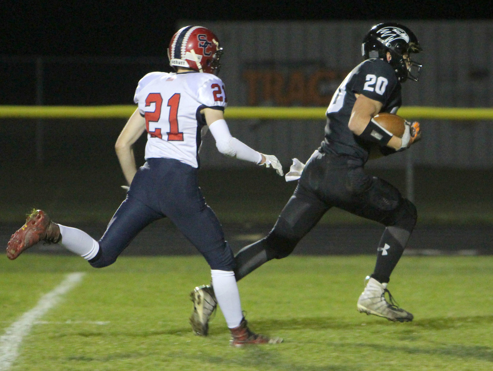 Spencer/Columbus at Bloomer football 10-25-19